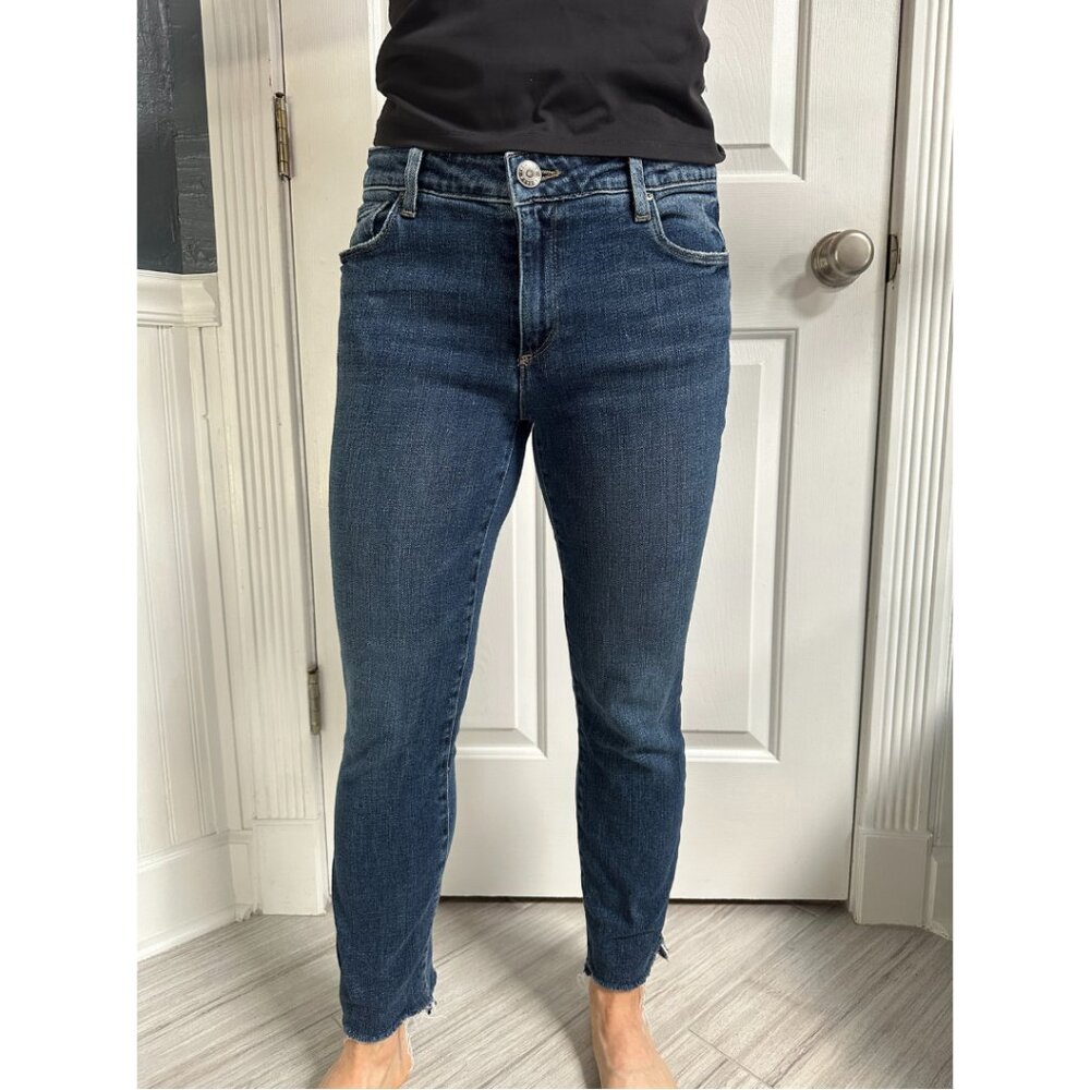 Kut from the Kloth Reese Ankle Straight Dark Wash Jeans